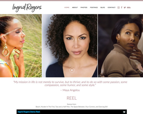 INGRID ROGERS<br>Actor Website | Los Angeles