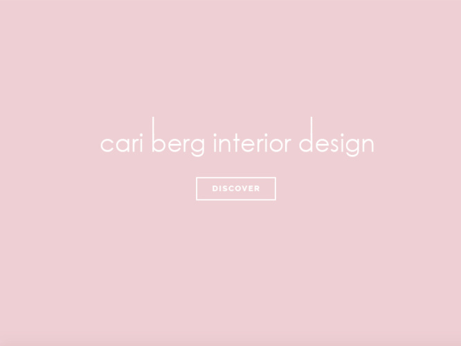 CARI BERG INTERIOR DESIGN<br>Web Design | Santa Monica, CA